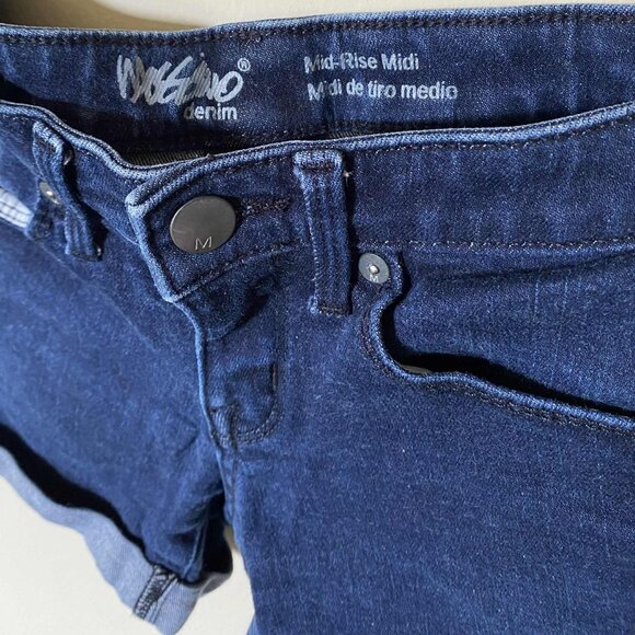 MOSSIMO Mid-Rise Midi Denim Shorts (Size: 00/24) - Picture 10 of 12